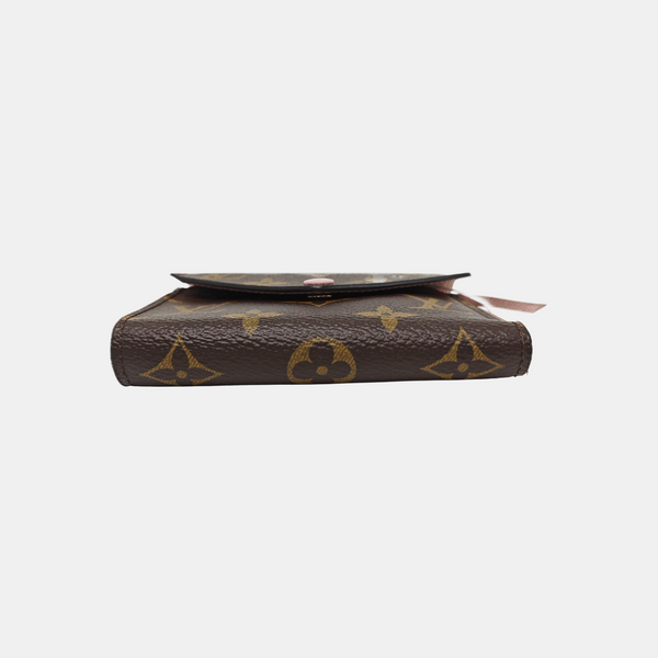 VICTORINE Monogram Coated Canvas Brown Wallet