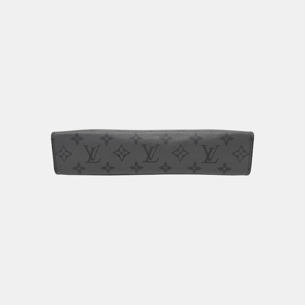 Pochette Voyag MM Monogram Coated Canvas Gray