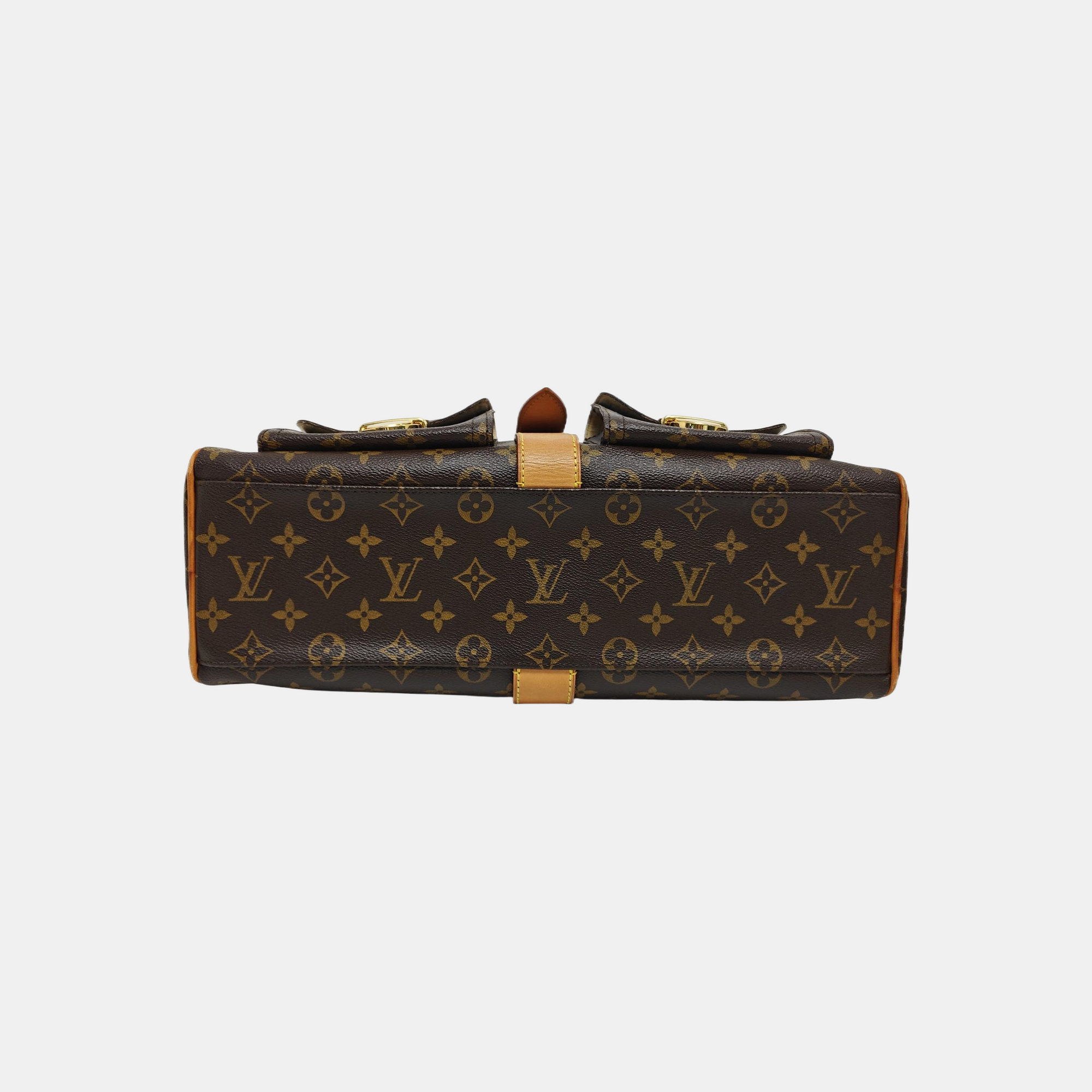 MANHATTAN GM Monogram Coated Canvas Brown