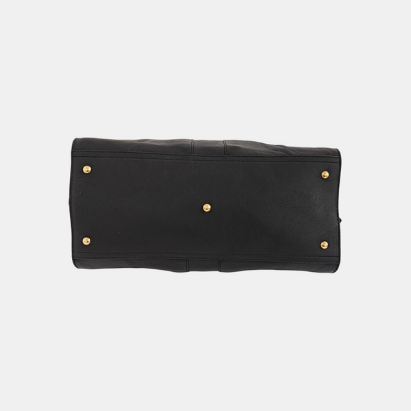 CHYC Y LIGNE Large Calfskin Black