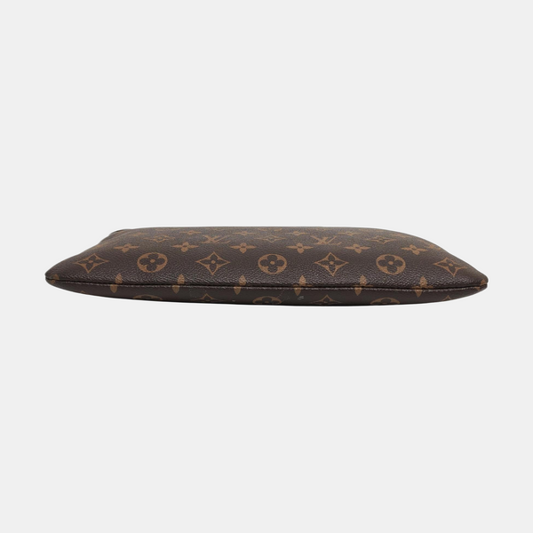 DAILY Monogram Coated Canvas Brown