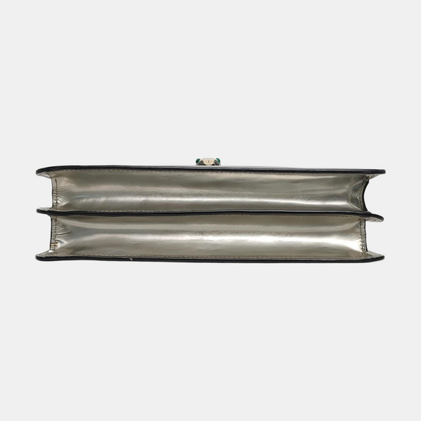 SERPENTI FOREVER Medium Calfskin Silver