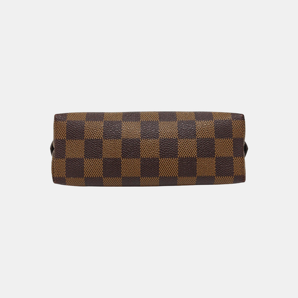 COSMETIC PM Damier Ebene Coated Canvas Brown