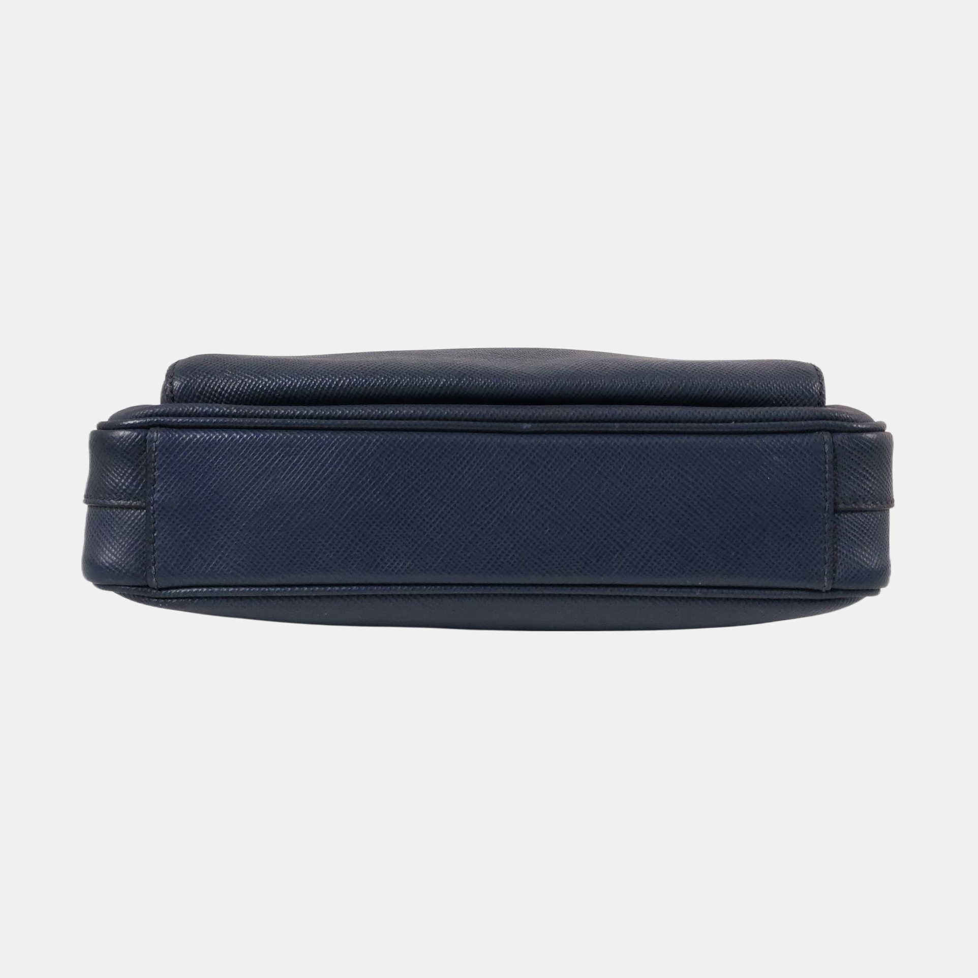 Saffiano Calfskin Tote Bag Blue