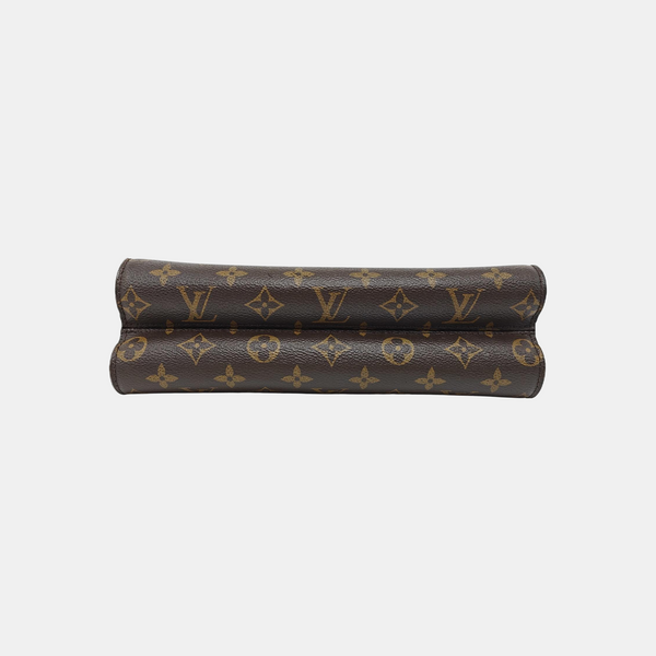 VICTOIRE Monogram Coated Canvas Brown