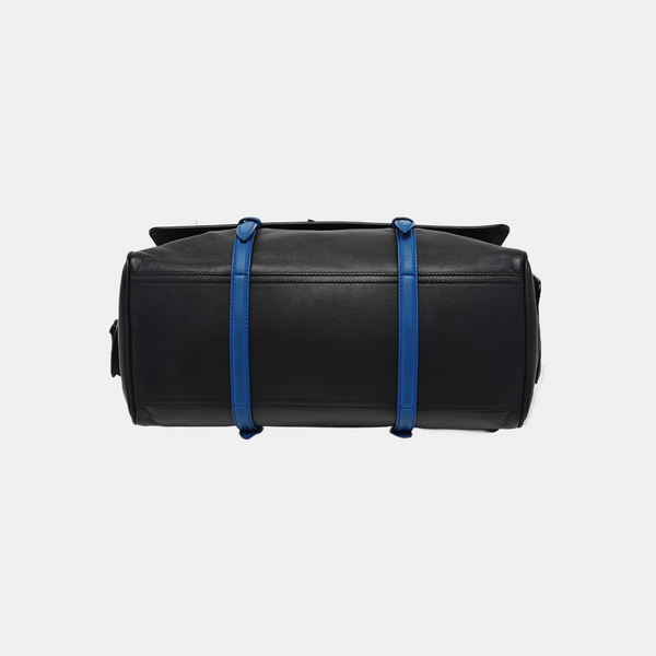 Calfskin Top Handle Bag Black