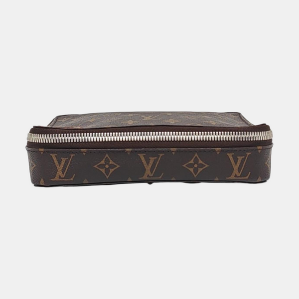 HORIZON Monogram Coated Canvas Brown