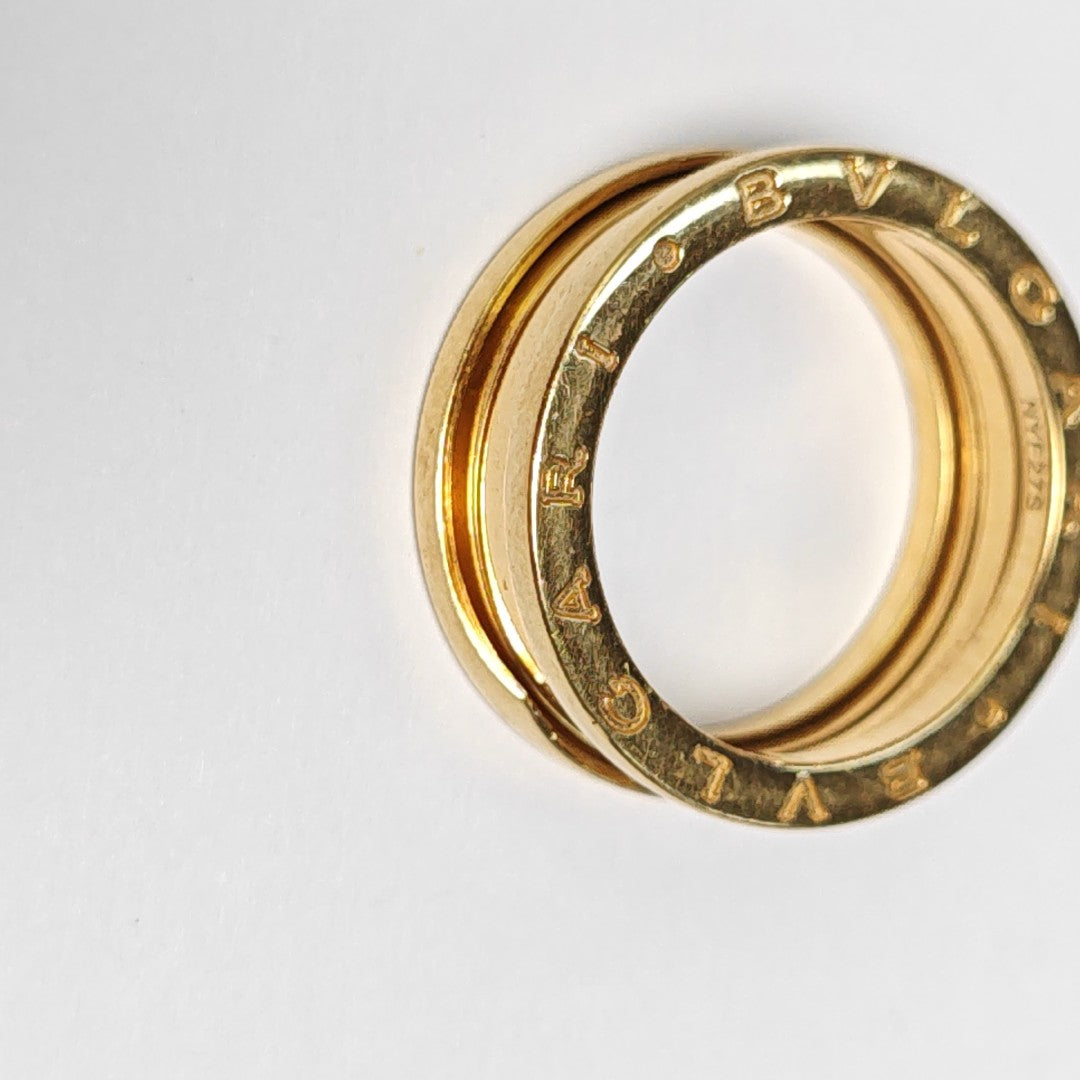 B.ZERO1 18k Gold Ring EU 59