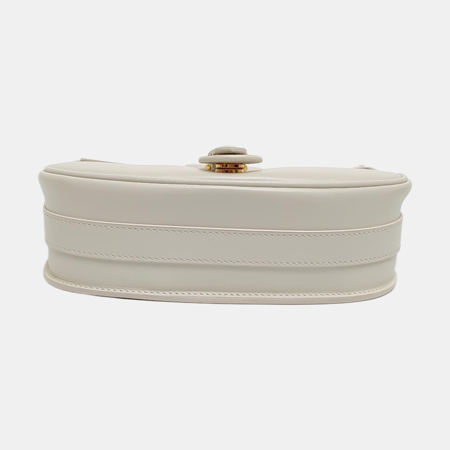 Authenticated pre-owned  Bobby Medium Calfskin White - Shoulder Bag at Looply