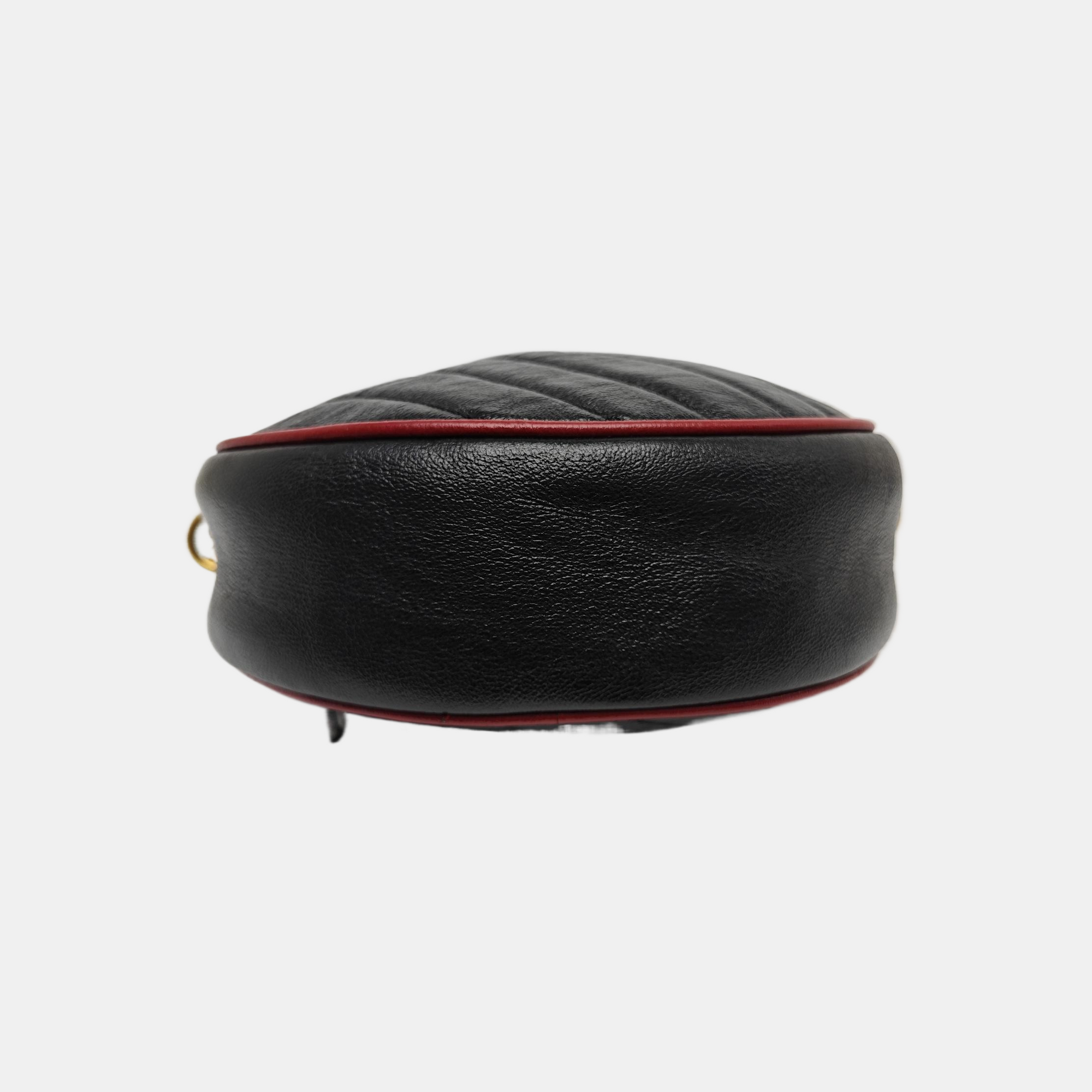 GG Marmont Mini Quilted Calfskin Black