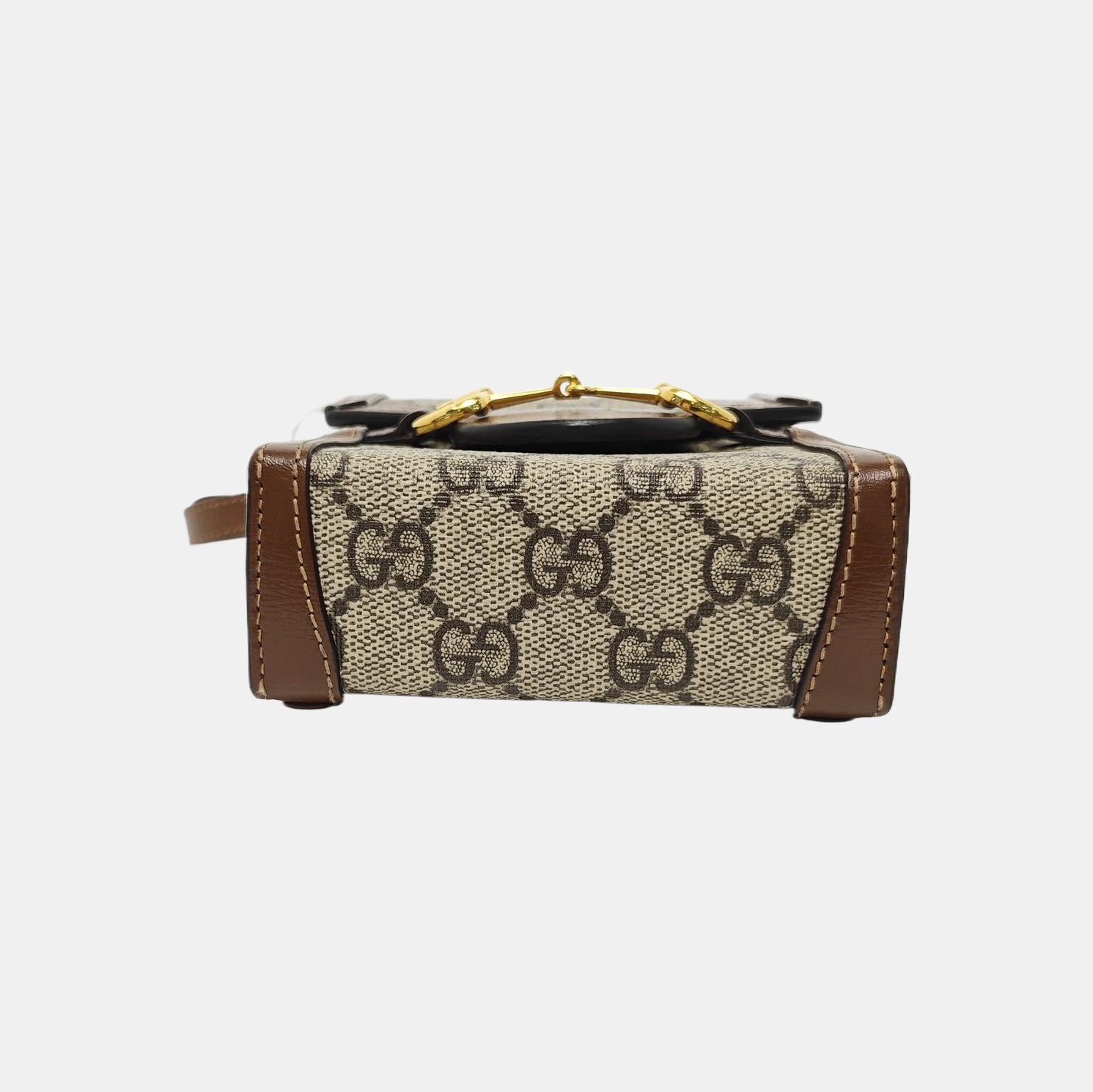 Horsebit 1955 Mini Coated Canvas Beige