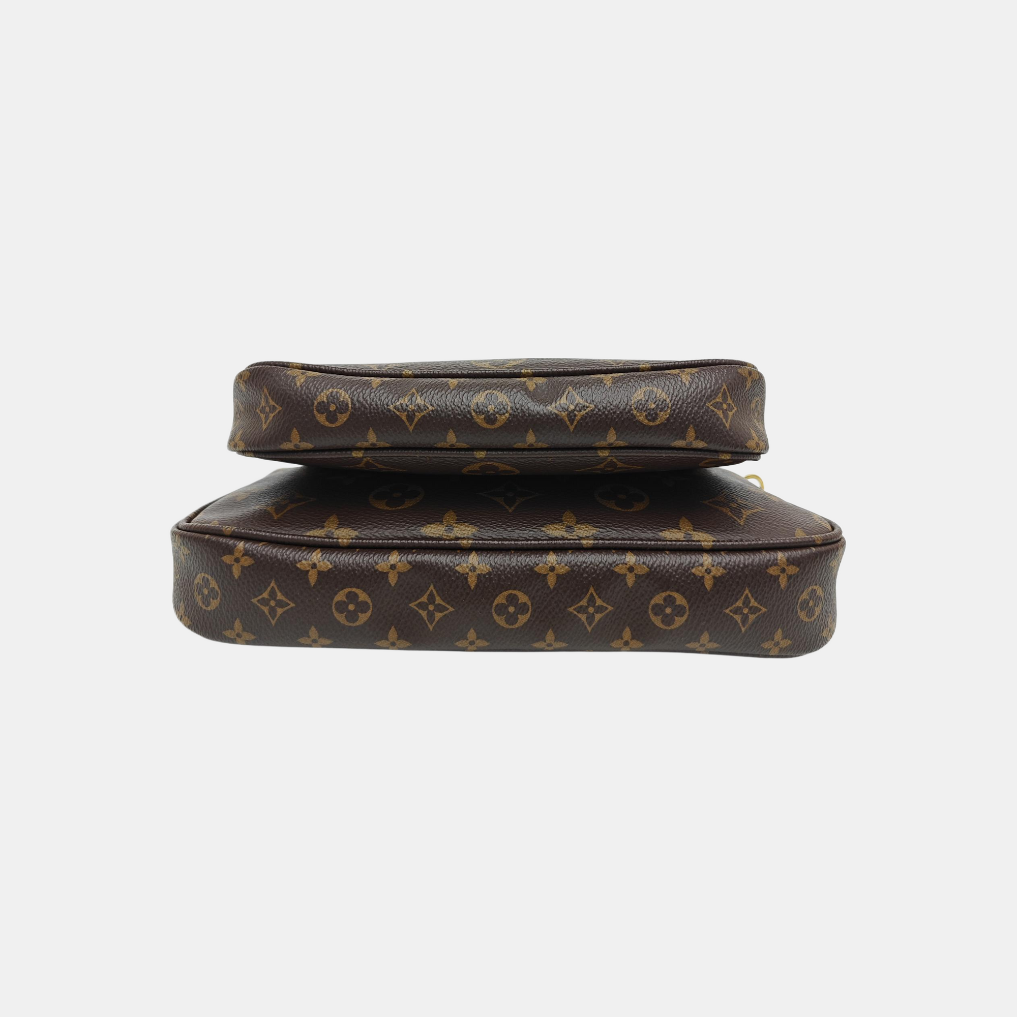MULTI Monogram Coated Canvas Brown