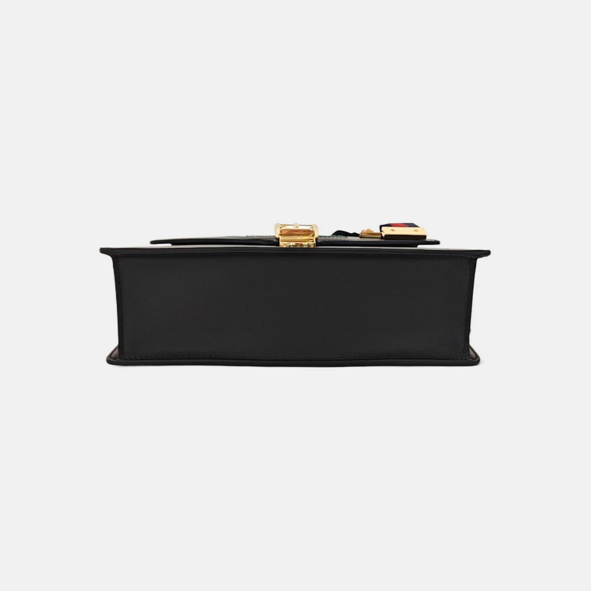 Sylvie Small Calfskin Black