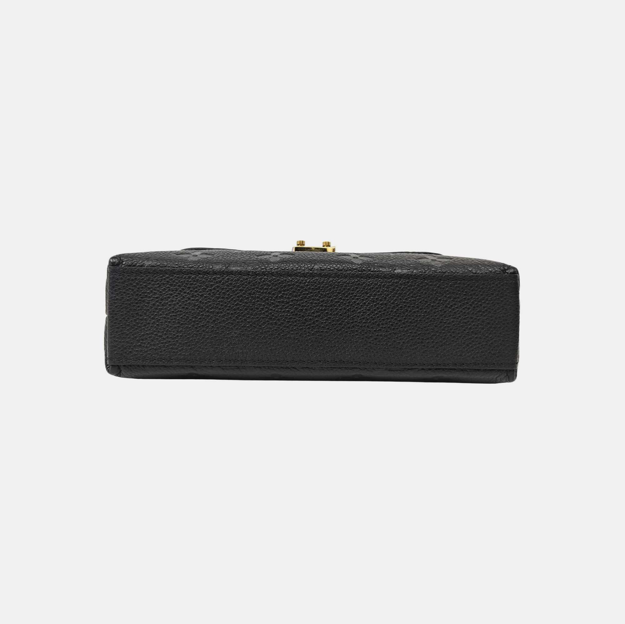 NANO MADELEINE Nano Monogram Calfskin Black