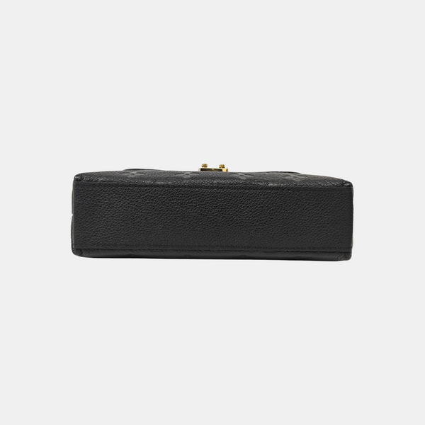 NANO MADELEINE Nano Monogram Calfskin Black