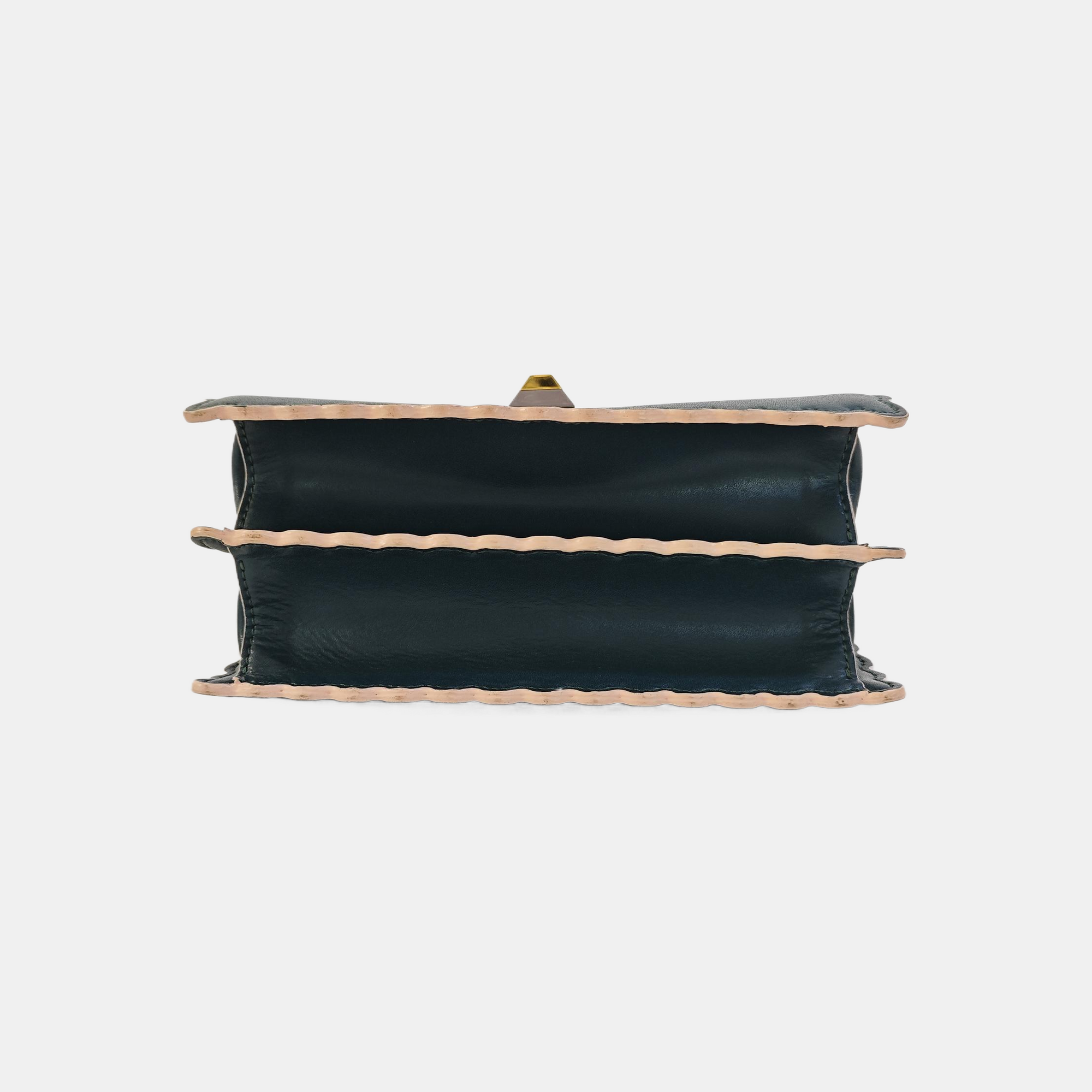 Kan I Mini Calfskin Green