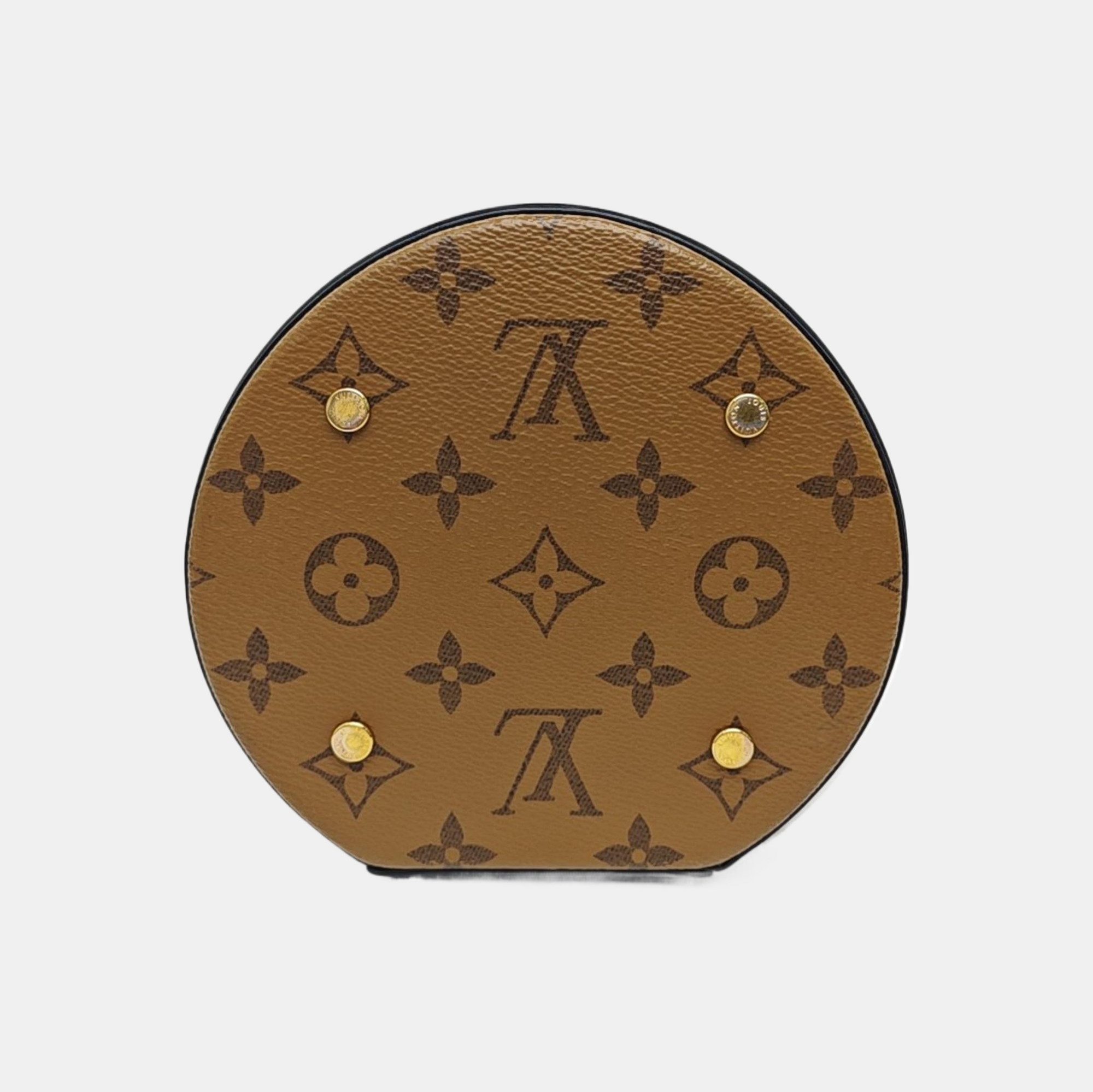 CANNES PM Monogram Coated Canvas Brown