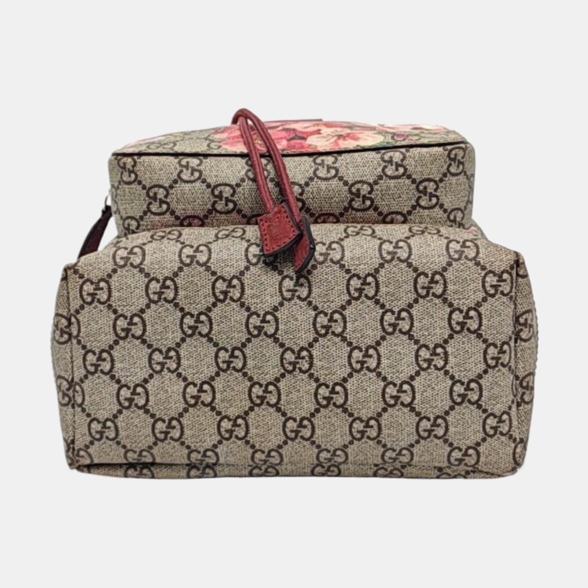 GG Blooms Coated Canvas Black