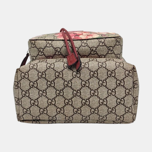 GG Blooms Coated Canvas Black