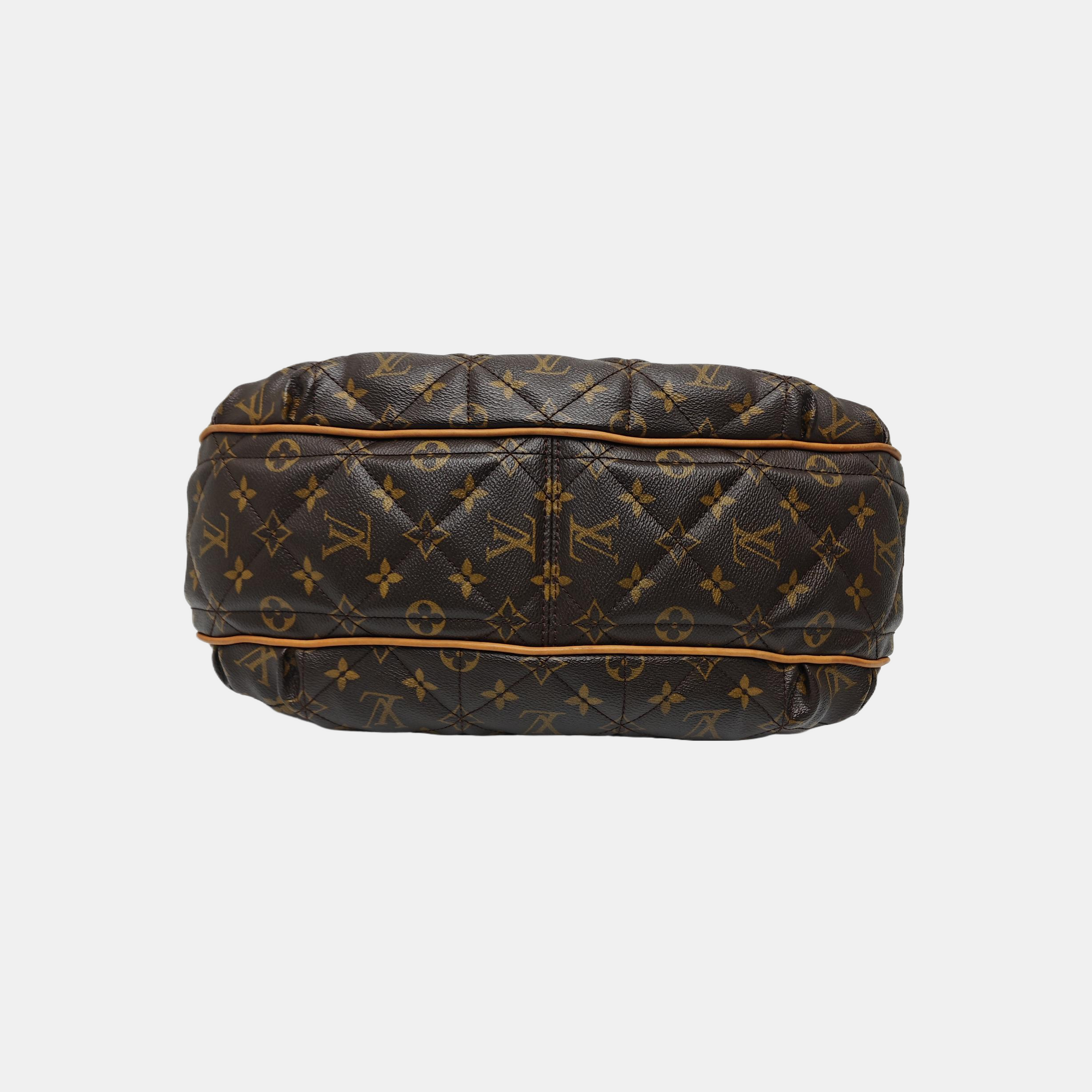 ETOILE CITY GM Monogram Coated Canvas Brown