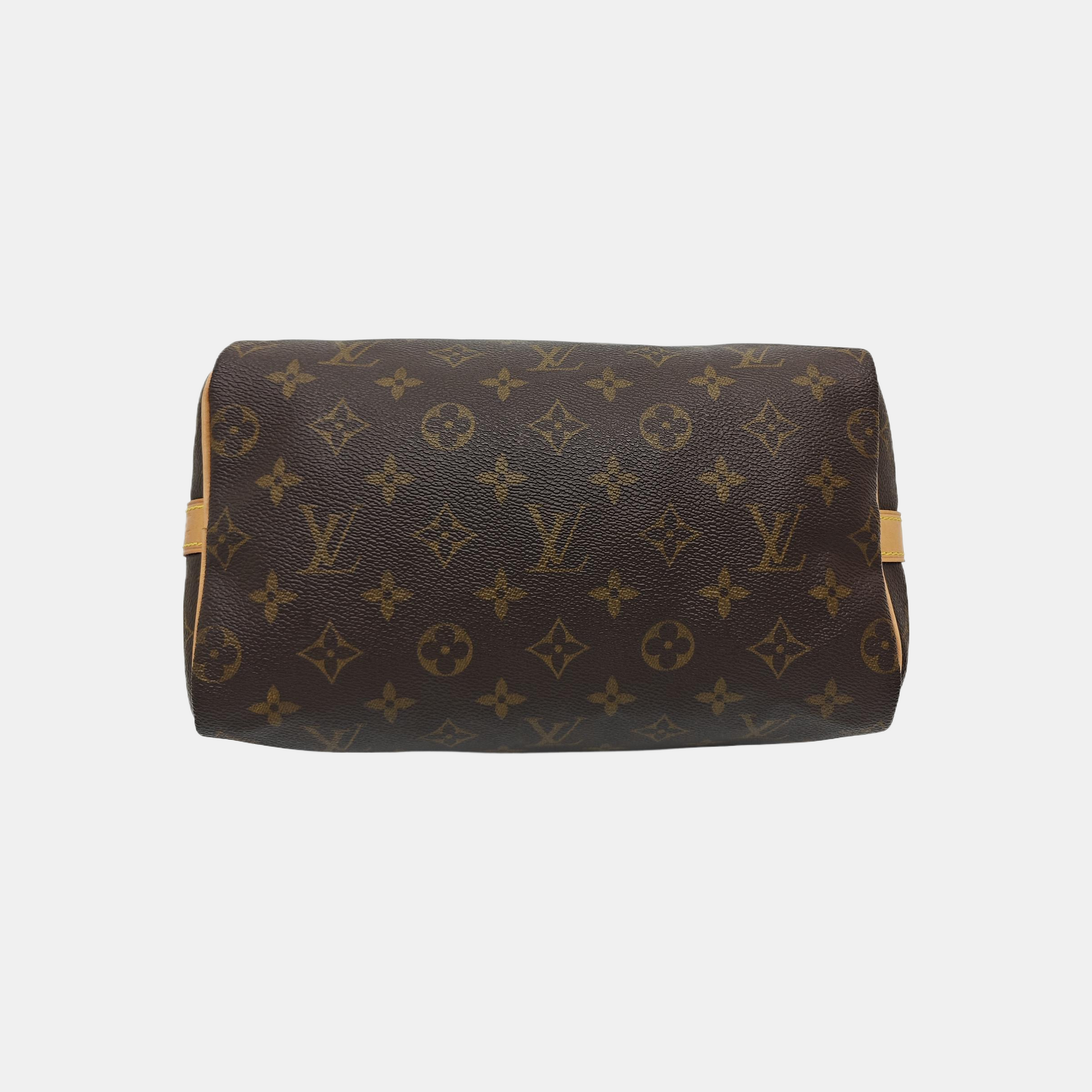 SPEEDY 25 Monogram Coated Canvas Brown