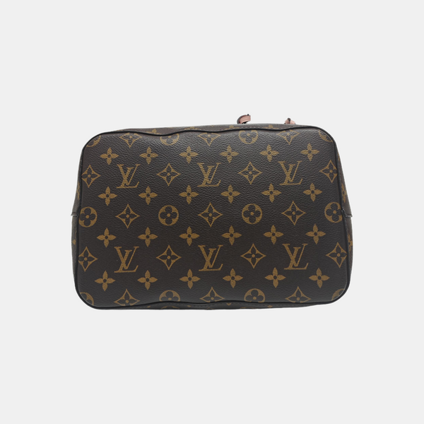 NÉONOÉ MM Monogram Coated Canvas Brown