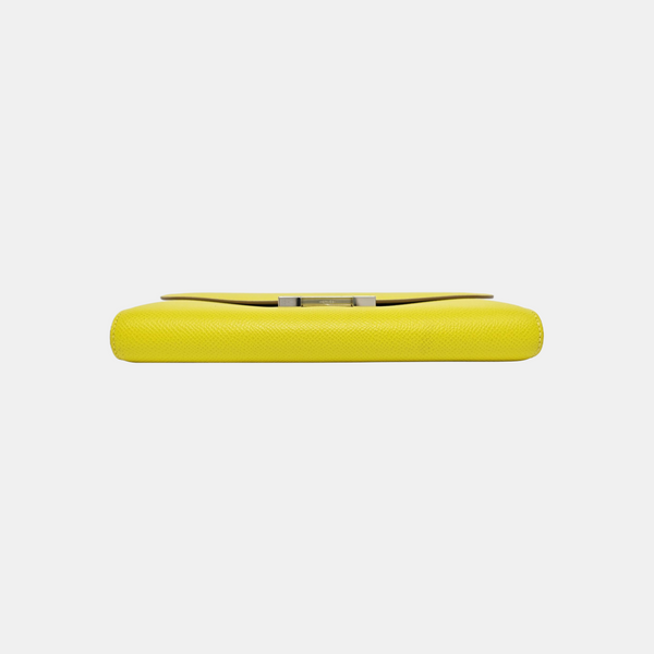 Constance 18 Epsom Yellow Wallet