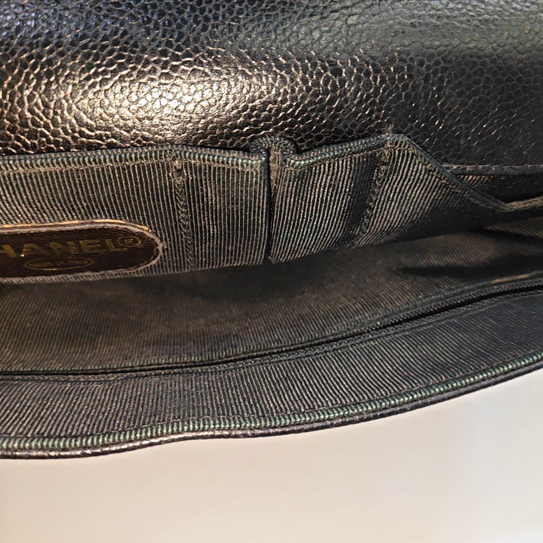 Grained Calfskin Black