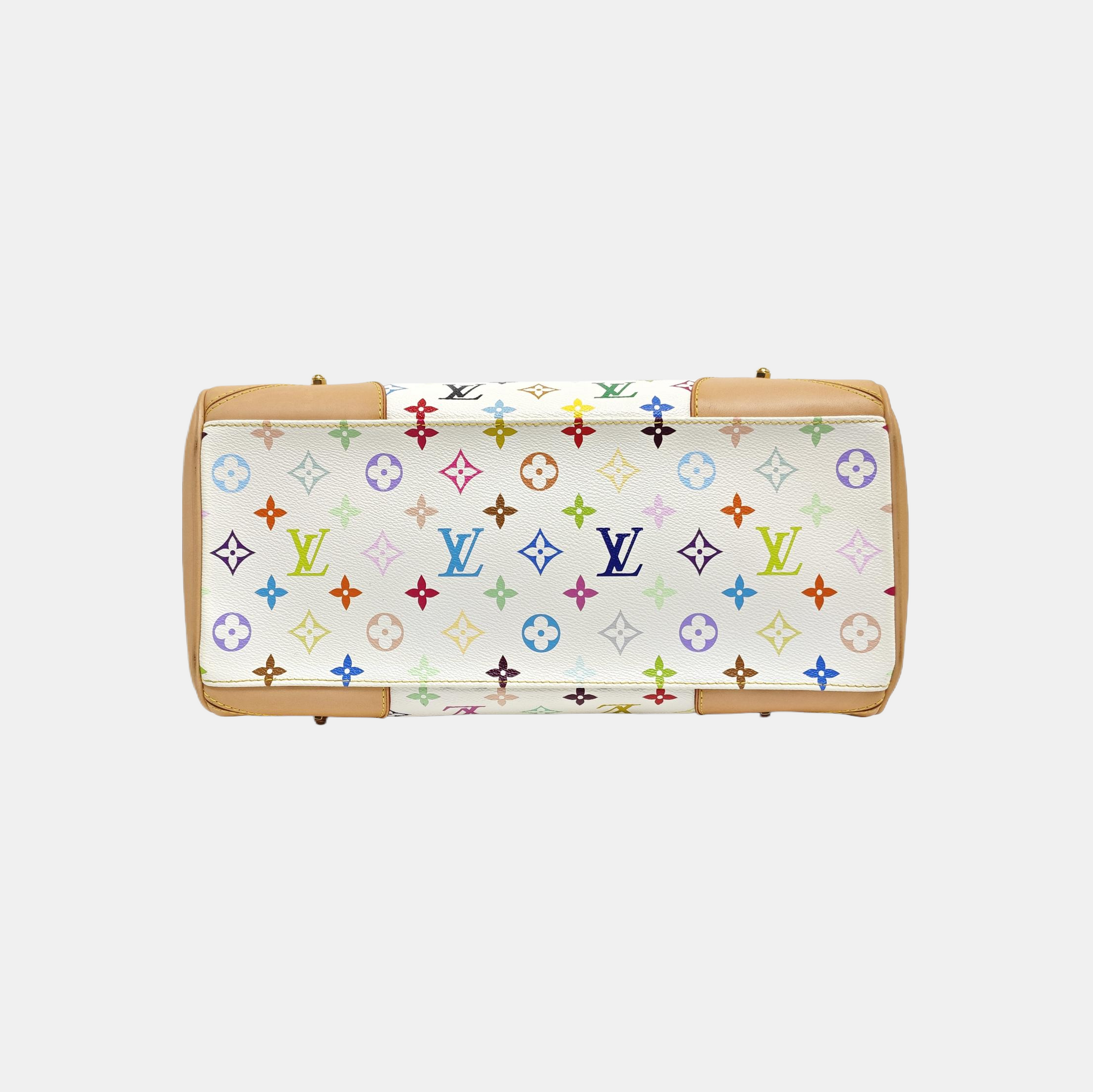 LV × TM CLAUDIA Monogram Coated Canvas White