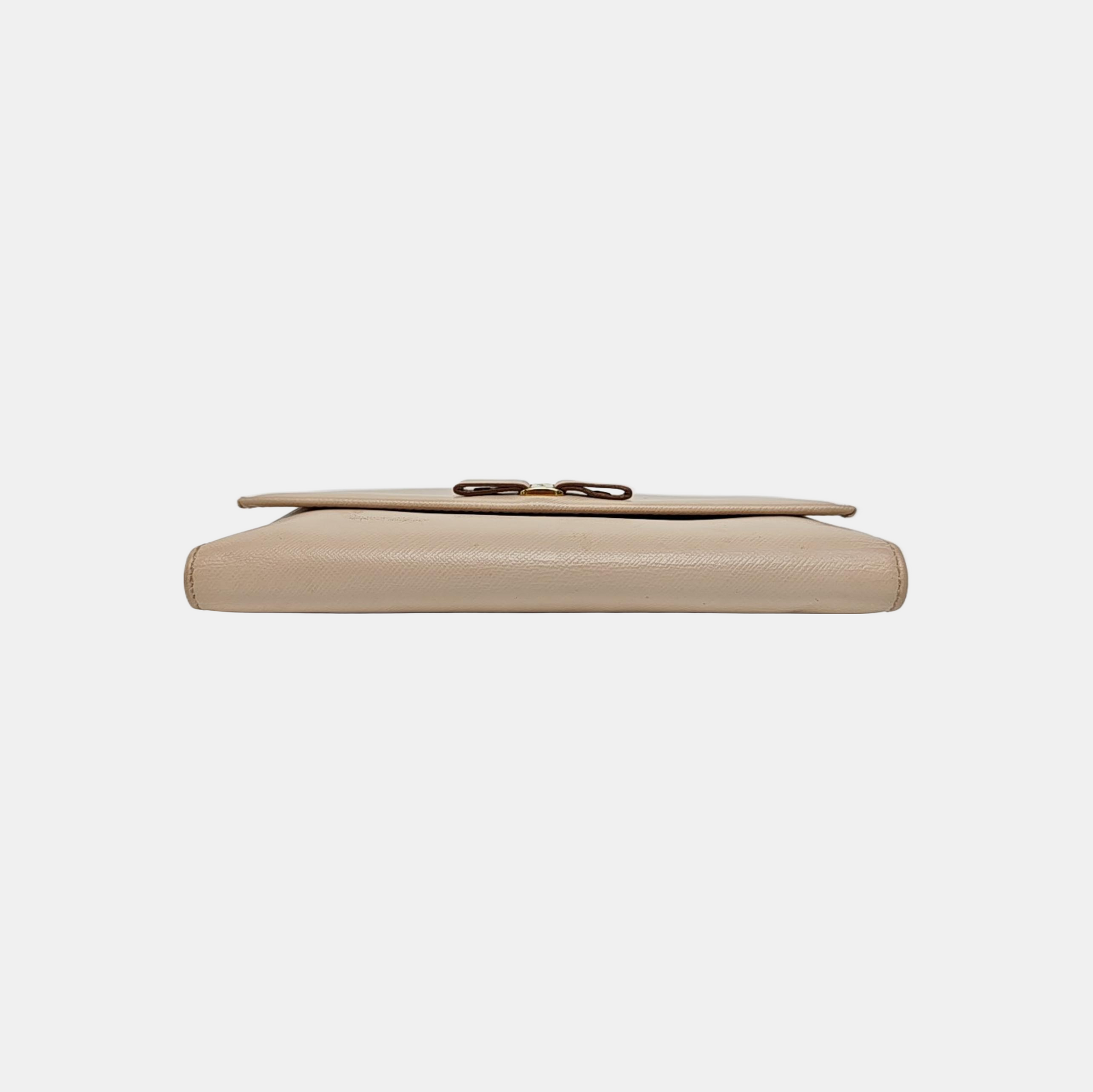 Vara Calfskin Pink Wallet