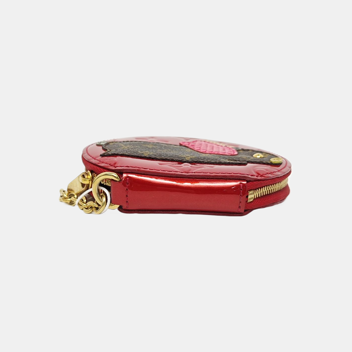 Monogram Patent Leather Red