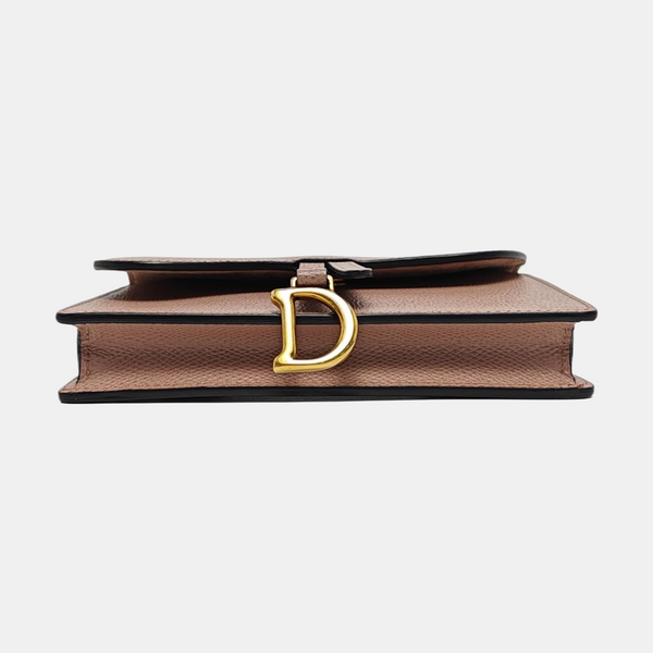 Authenticated pre-owned  Saddle Calfskin Pink - Belt Bag at Looply