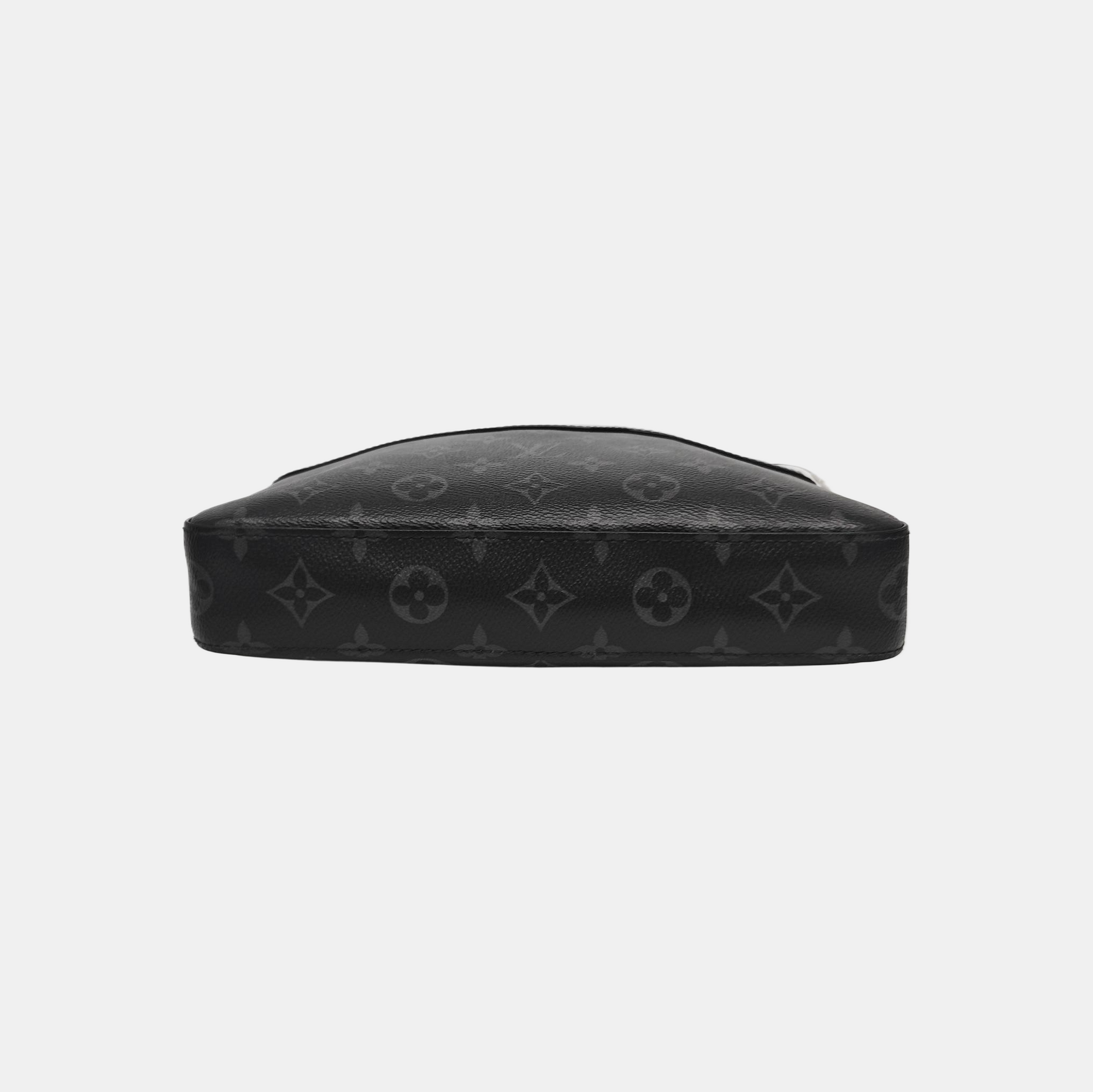 TRIO Monogram Coated Canvas Gray