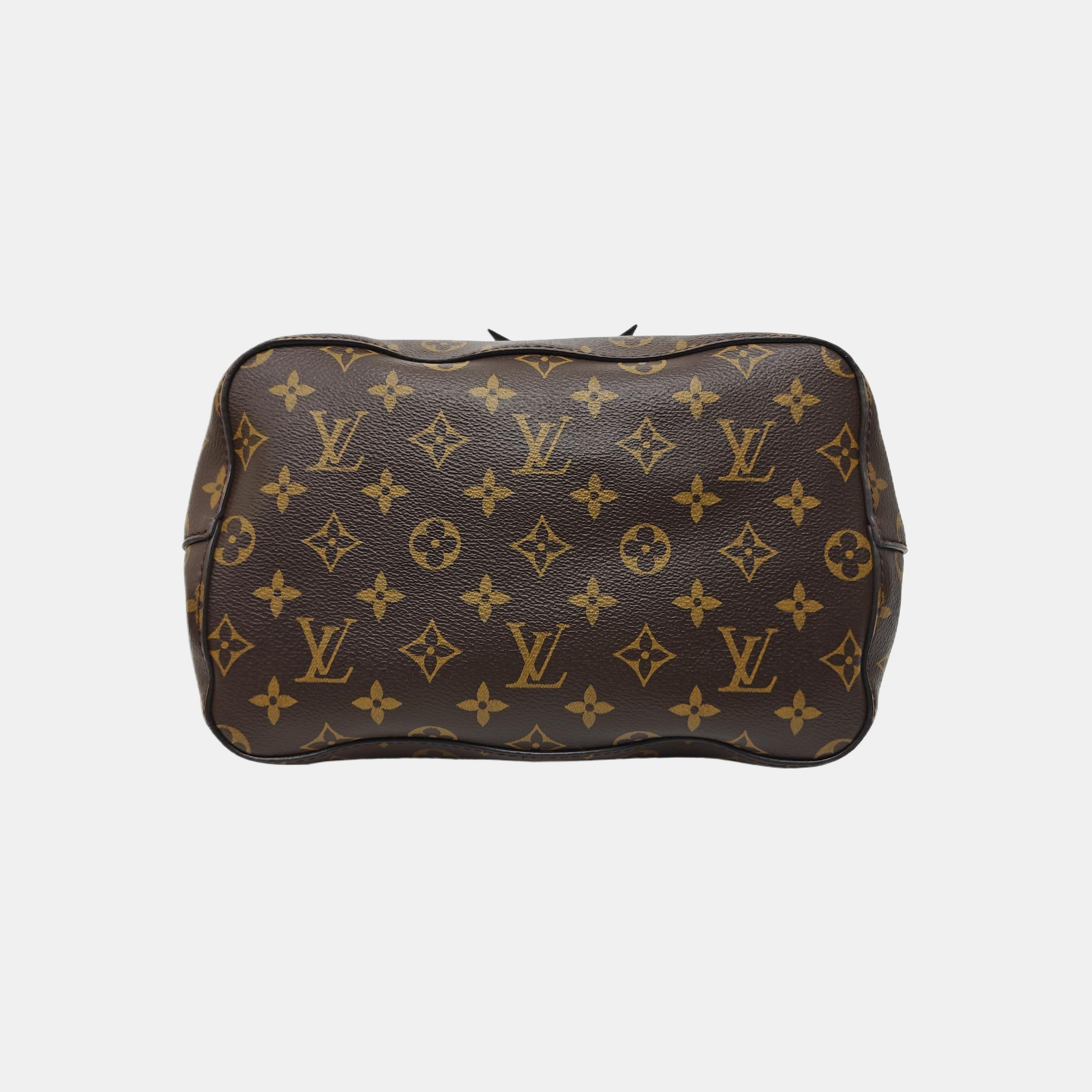 NÉONOÉ MM Monogram Coated Canvas Brown