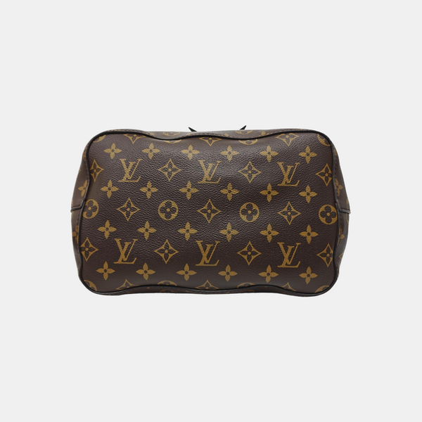 NÉONOÉ MM Monogram Coated Canvas Brown