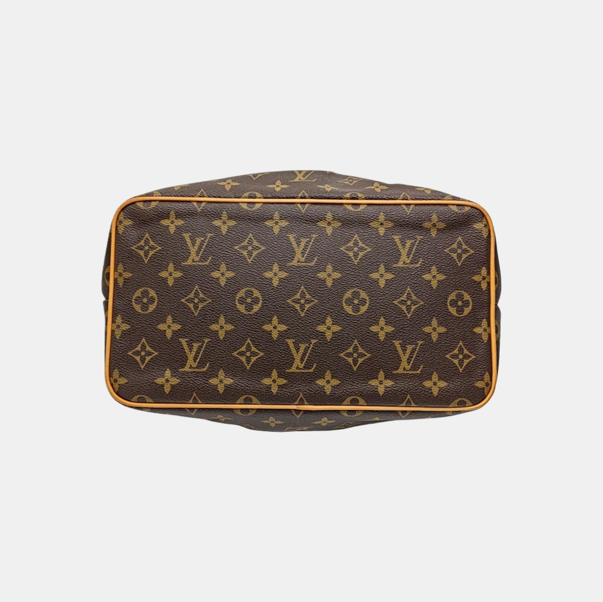 PALERMO PM Monogram Coated Canvas Brown