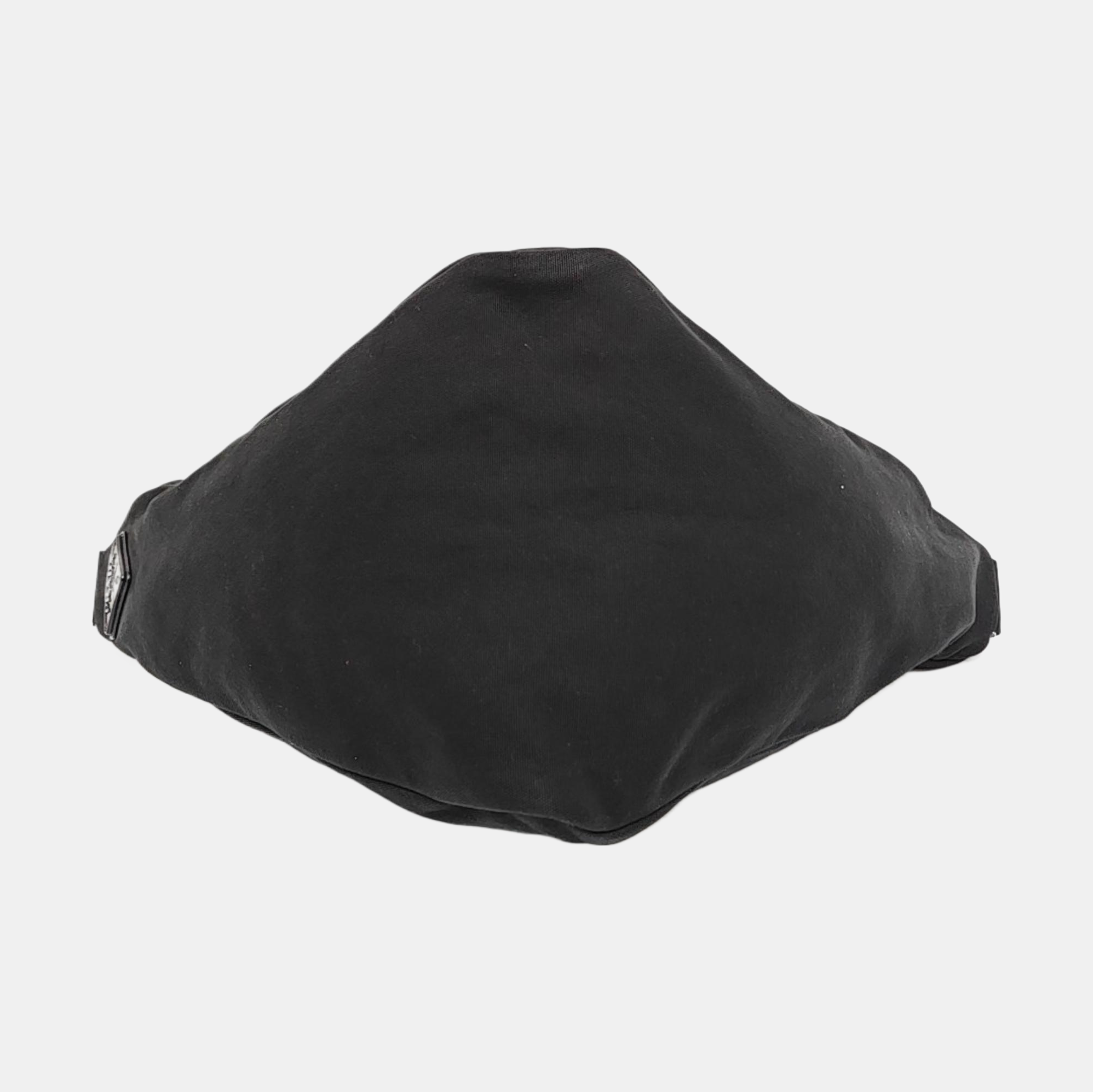 Authenticated pre-owned  Triangle Canvas Black - Shoulder Bag at Looply