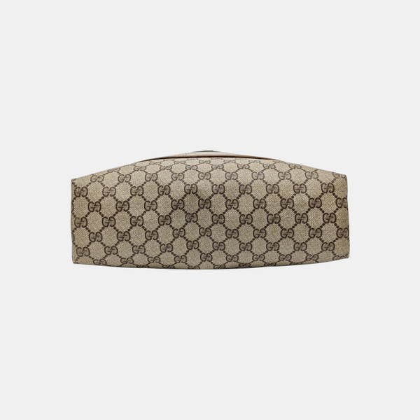 GG Supreme Monogram Coated Canvas Black