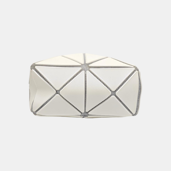 Special Material Top Handle Bag White