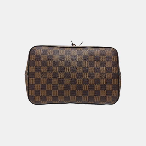 NÉONOÉ MM Damier Ebene Coated Canvas Brown