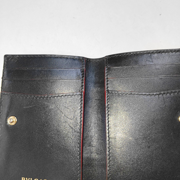 SERPENTI FOREVER Quilted Calfskin Red Card Holder