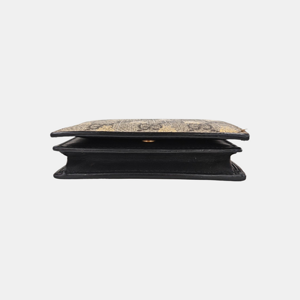 GG Supreme Monogram Coated Canvas Beige Wallet