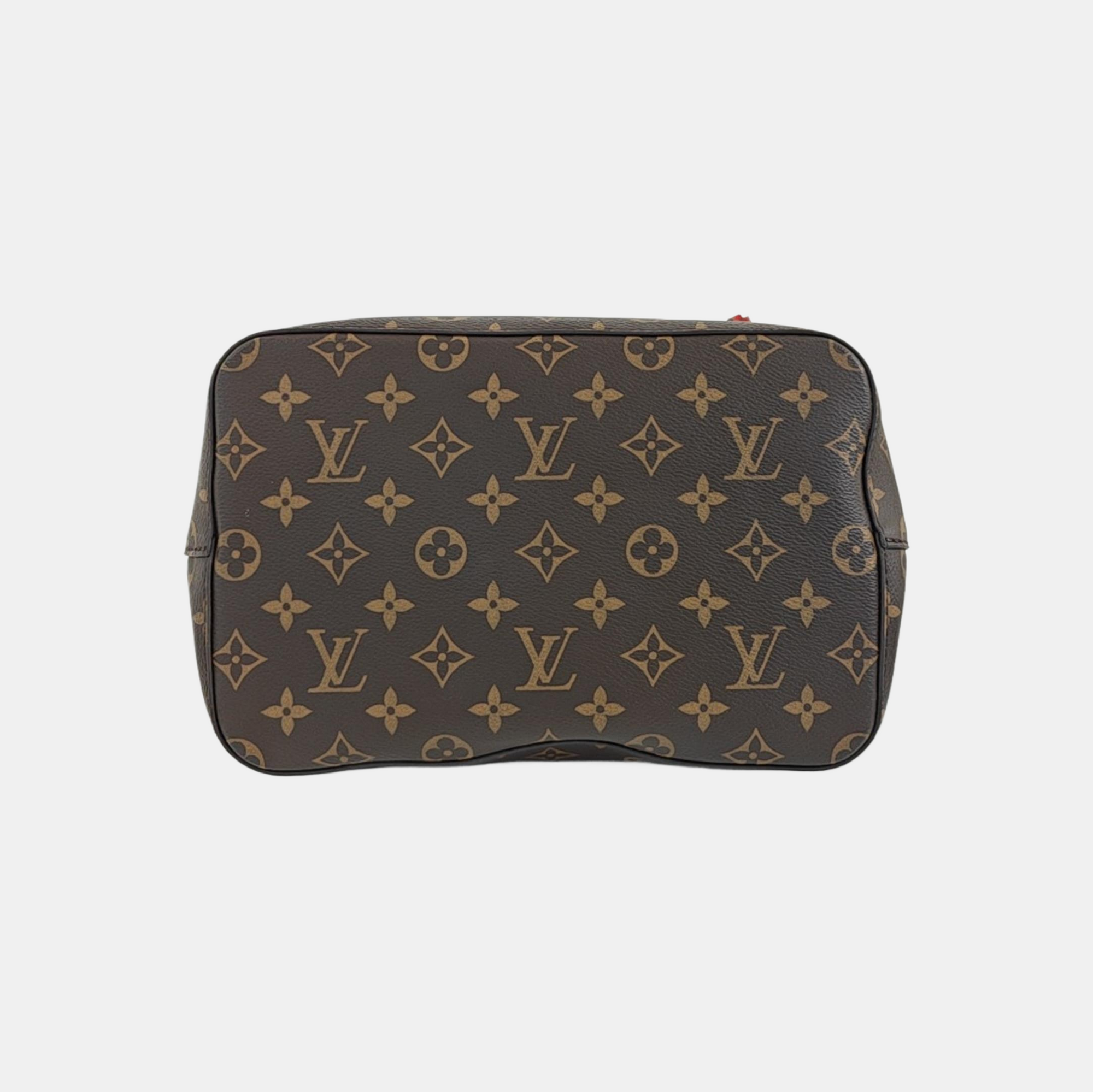 NÉONOÉ MM Monogram Coated Canvas Brown