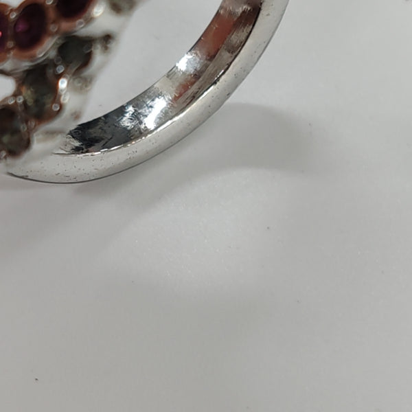 HK 13 Metal Silver Ring