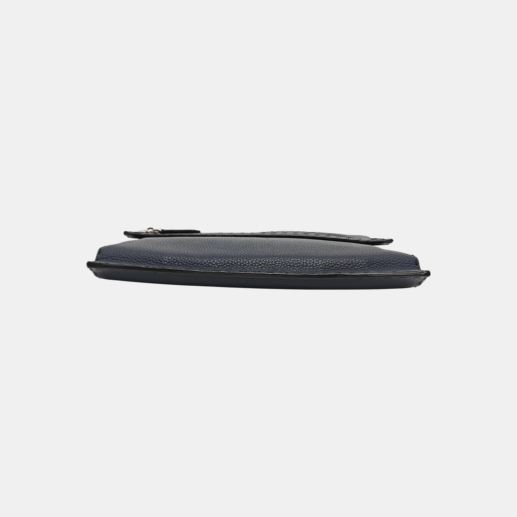 Calfskin Clutch Blue