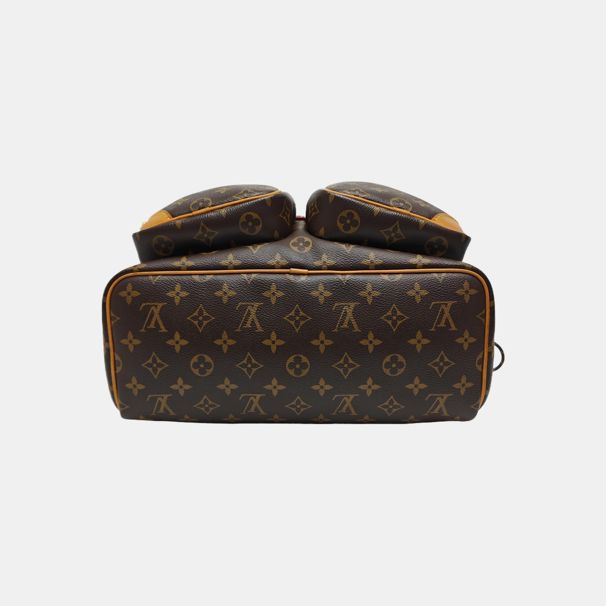 MONTSOURIS CARGO Monogram Coated Canvas Brown