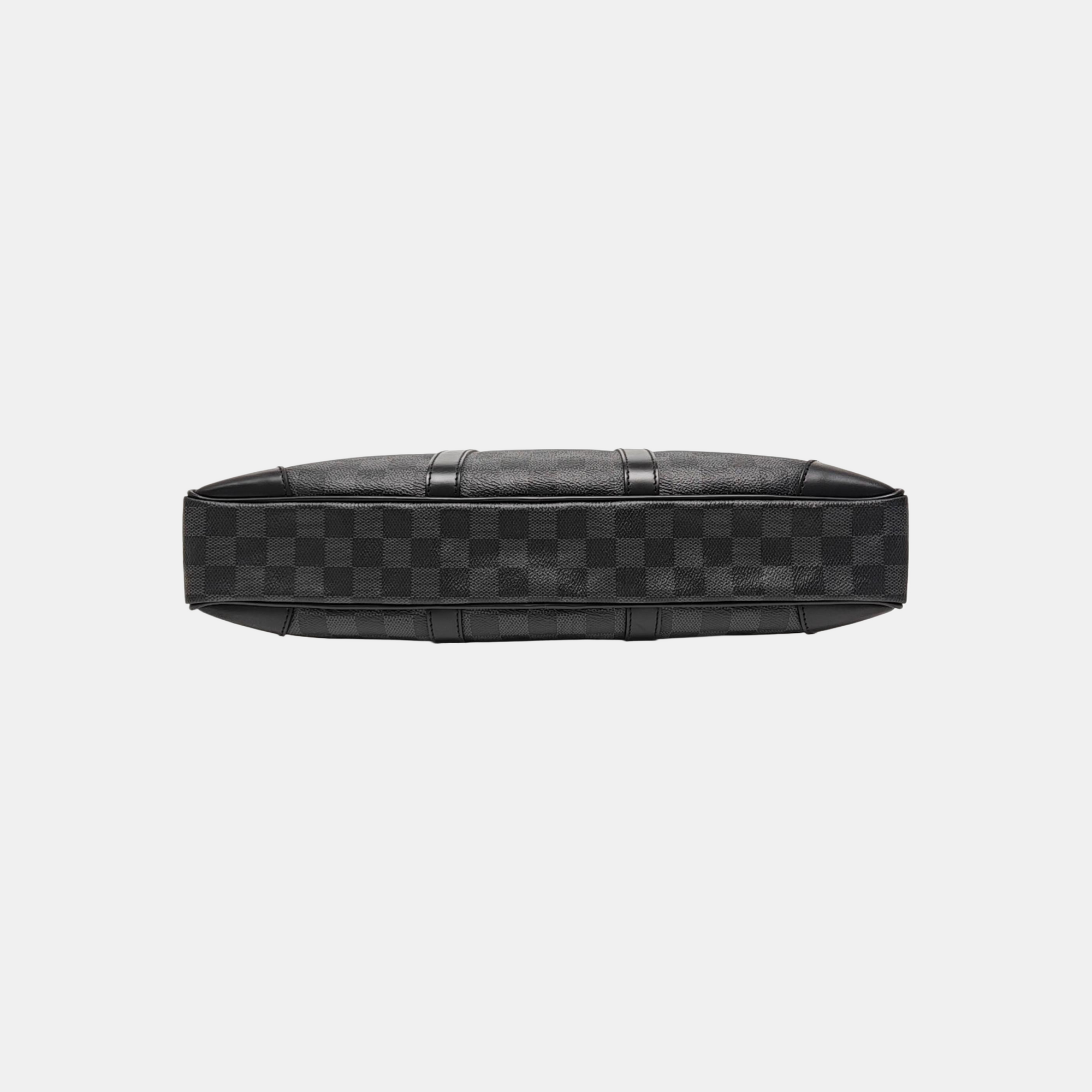 PORTE-DOCUMENTS Damier Graphite Coated Canvas Black