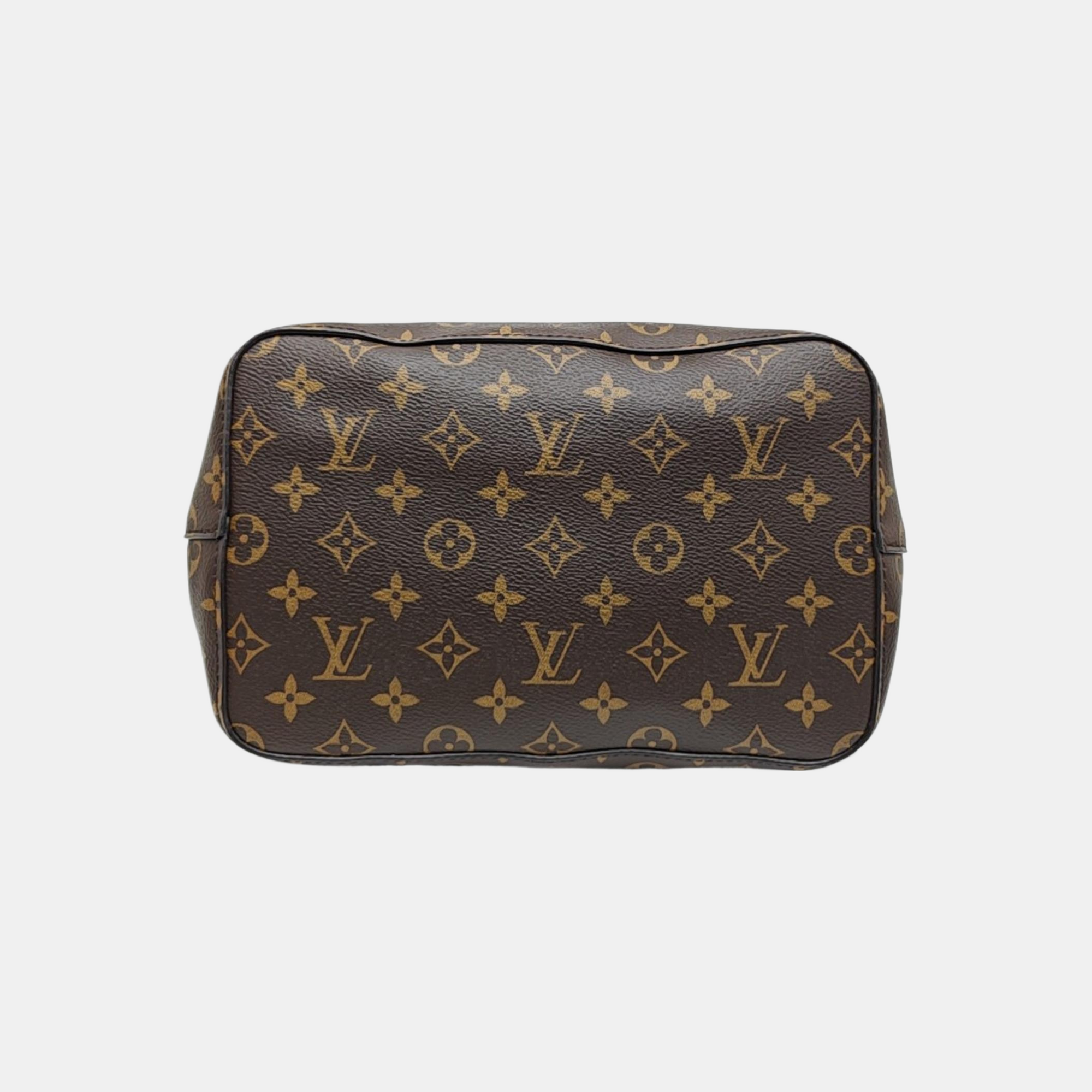 NÉONOÉ MM Monogram Coated Canvas Brown