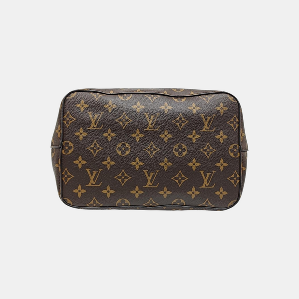 NÉONOÉ MM Monogram Coated Canvas Brown