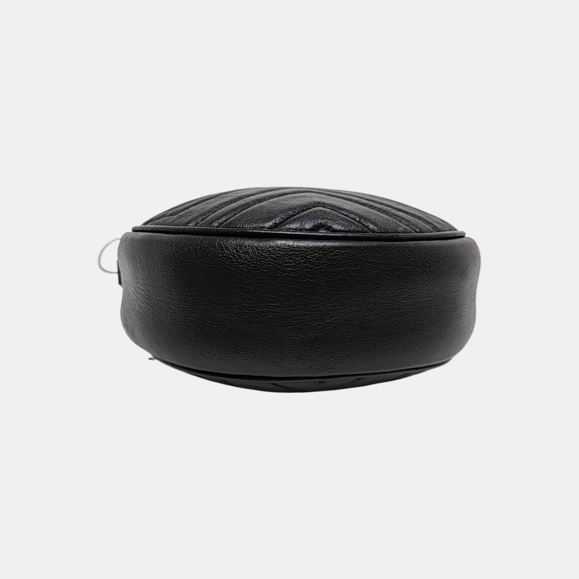 GG Marmont Mini Quilted Calfskin Black